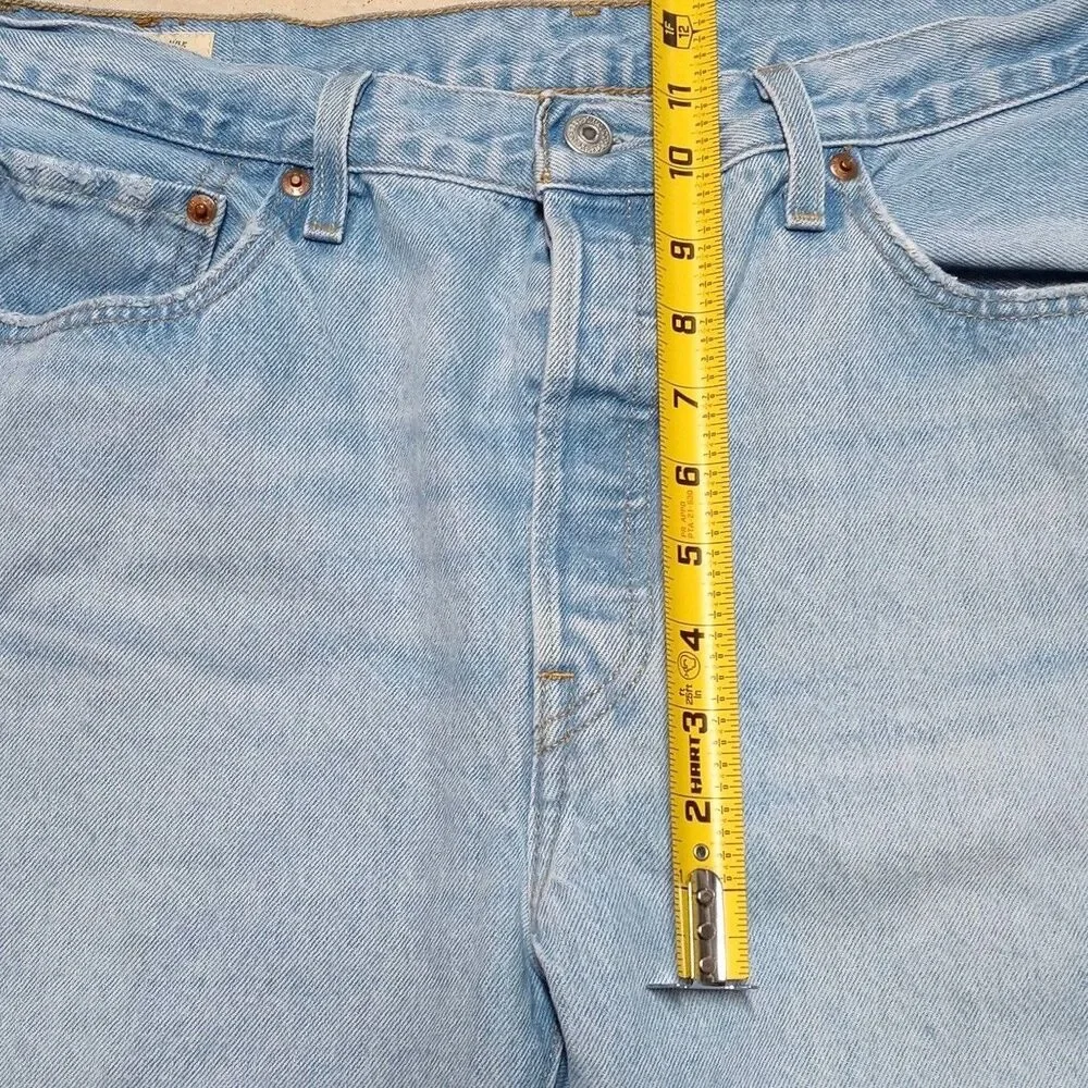Levi's Premium 501 Jeans Mens 33x30 Big E Medium Wash Straight Leg Denim